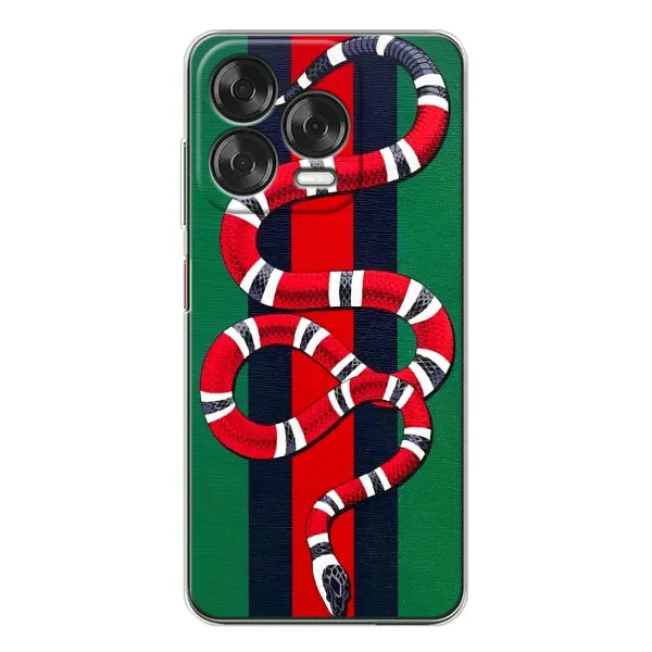 Чехол с принтом «Gucci змия» для ZTE Nubia V70 Design