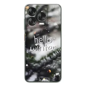Новорічні, Святкові Чохли для ZTE Nubia V70 Design - 2024 год (Hello winter)