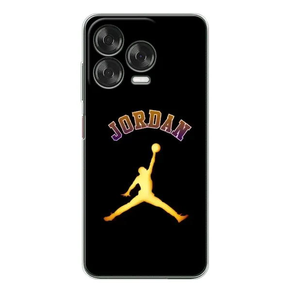 Чехол с принтом «Jordan Gold» для ZTE Nubia V70 Design