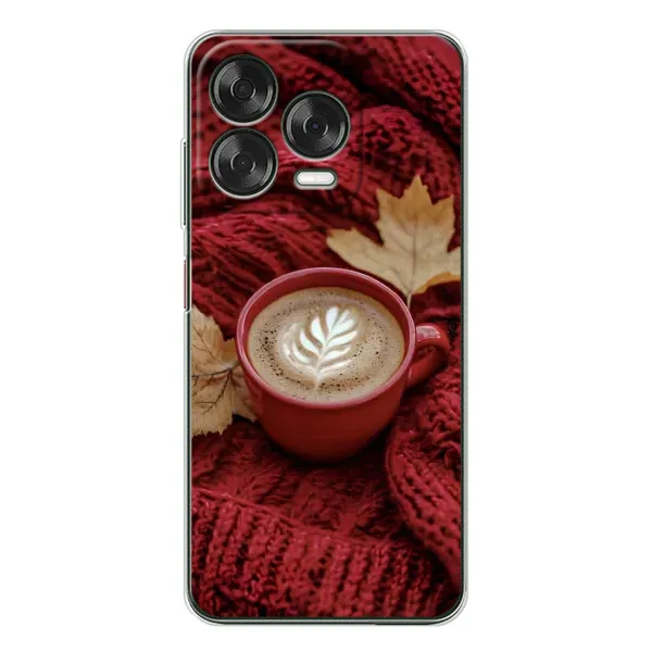 Чохол з принтом «Кава на ковдрі» для ZTE Nubia V70 Design