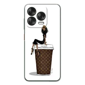 Чохли Луі Вітон для ZTE Nubia V70 Design (AlphaPrint - LOUIS VUITTON) (кава LOUIS VUITTON)