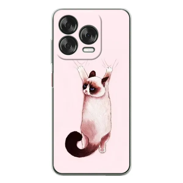 Чехол с принтом «Котик падает» для ZTE Nubia V70 Design Чехол с принтом «Котик падает» для ZTE Nubia V70 Design