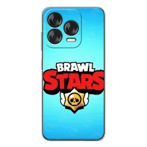 Чехлы Brawl Stars для ZTE Nubia V70 Design (AlphaPrint) (Лого Бравл Старс)