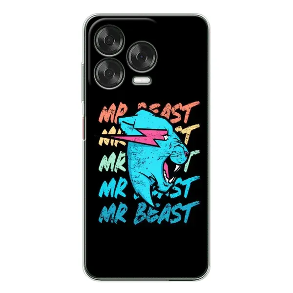 Чохол з принтом «logo Mr beast» для ZTE Nubia V70 Design