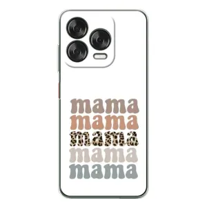 Чохли для мами на ZTE Nubia V70 Design (Текстовий колаж мама)