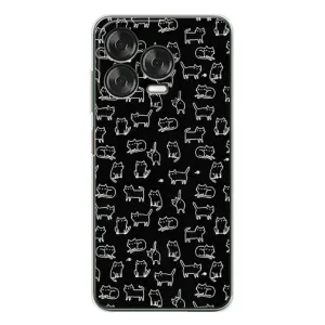 Чохол з принтом для ZTE Nubia V70 Design (AlphaPrint) Модні коти (Маленькі котики)