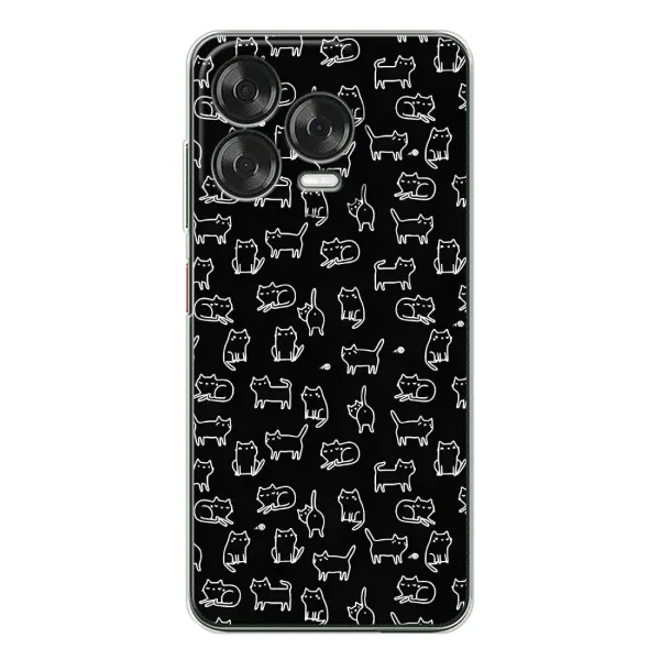 Чохол з принтом «Маленькі котики» для ZTE Nubia V70 Design Чохол з принтом «Маленькі котики» для ZTE Nubia V70 Design