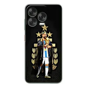Чохли для ZTE Nubia V70 Design (Leo чемпіон) (AlphaPrint) (Мессі Король)