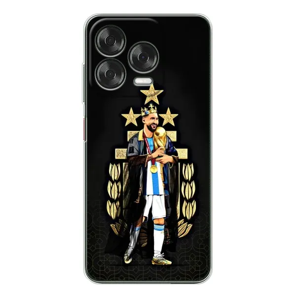 Чехол с принтом «Месси Король» для ZTE Nubia V70 Design