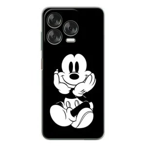Міккі Маус чохол для ZTE Nubia V70 Design (AlphaPrint - Мультяшні) (Маус на чорному)