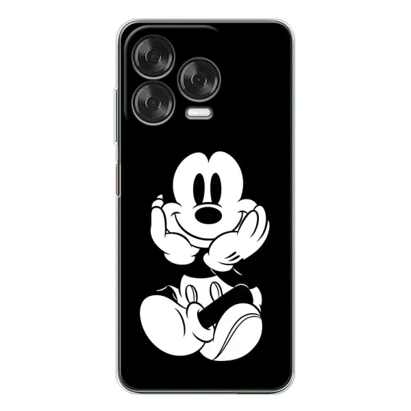 Чохол з принтом «Маус на чорному» для ZTE Nubia V70 Design Чохол з принтом «Маус на чорному» для ZTE Nubia V70 Design