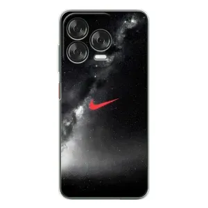 Чохол для ZTE Nubia V70 Design - з принтом Найк (AlphaPrint) (Найк червоний)