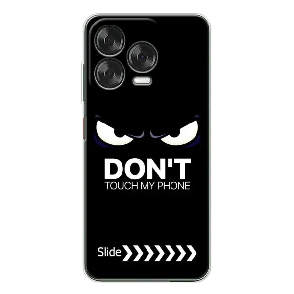 Чехол с принтом «Не трогай телефон» для ZTE Nubia V70 Design