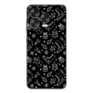 Новорічні, Святкові Чохли для ZTE Nubia V70 Design - 2024 год (Новорічний фон)