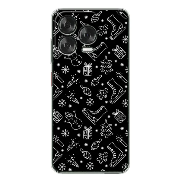 Чохол з принтом «Новорічний фон» для ZTE Nubia V70 Design Чохол з принтом «Новорічний фон» для ZTE Nubia V70 Design