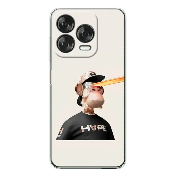 Чехол с принтом «обезьяна NFT в очках» для ZTE Nubia V70 Design