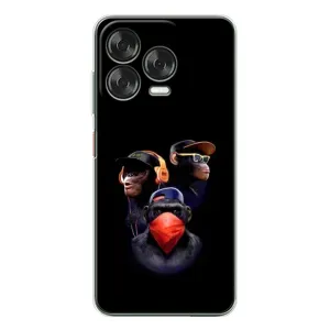 Чохол з Мавпами ZTE Nubia V70 Design - (AlphaPrint) (Три мавпи)