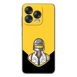 Чеjхол PUBG для Нубія В70 Дезігн (AlphaPrint) (Пабг в шоломі)