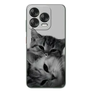 Чохол з малюнком кіт на ZTE Nubia V70 Design (Пара котів)
