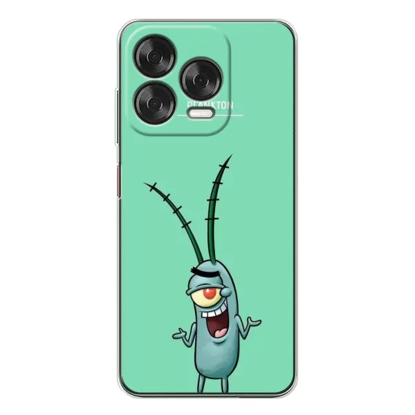 Чехол с принтом «Персонаж Планктон» для ZTE Nubia V70 Design