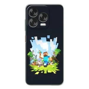 Чохол Майнкрафт на ZTE Nubia V70 Design (AlphaPrint) Minecraft (персонажі Minecraft)