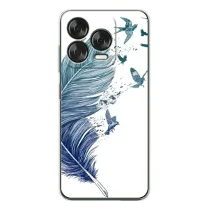 Чохол з картинкою (Стильні) Нубія В70 Дезігн - (AlphaPrint) (Перо)