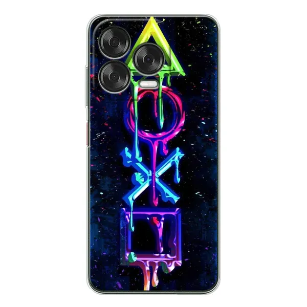 Чохол з принтом «Pleystation лого» для ZTE Nubia V70 Design