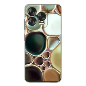 Мраморний чехол на ZTE Nubia V70 Design (VPrint) (Радужний Мрамор)
