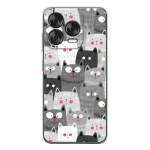 Чохли з Котиками для ZTE Nubia V70 Design (VPrint) (Мальовані котики)