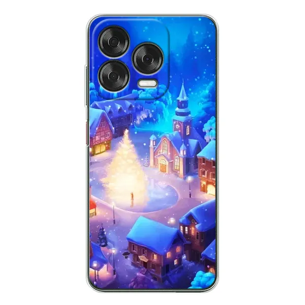 Чохол з принтом «Різдвяне місто» для ZTE Nubia V70 Design Чохол з принтом «Різдвяне місто» для ZTE Nubia V70 Design
