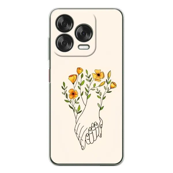 Чохол з принтом «Руки любві» для ZTE Nubia V70 Design Чохол з принтом «Руки любві» для ZTE Nubia V70 Design