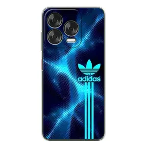 Чохли Адидас для ZTE Nubia V70 Design (AlphaPrint) (Синій Адідас)