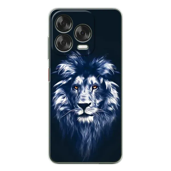 Чохол з принтом «Синій Лев» для ZTE Nubia V70 Design Чохол з принтом «Синій Лев» для ZTE Nubia V70 Design