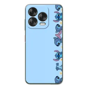 Чохол з принтом Стіч на ZTE Nubia V70 Design (Стіч фон)