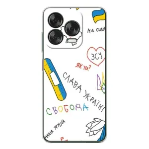 Чохли (Доброго вечора, ми за України) для Нубія В70 Дезігн (AlphaPrint) (Стикер)