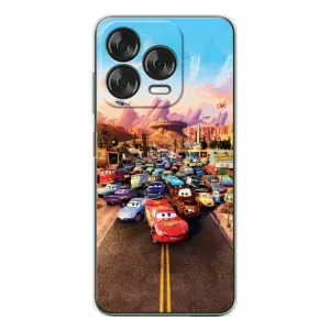 Силіконовий чохол Маквін для ZTE Nubia V70 Design (Тачки на трасі)