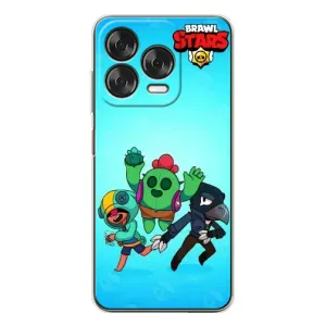Чехлы Brawl Stars для ZTE Nubia V70 Design (AlphaPrint) (Тріо героїв)
