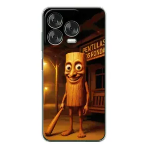 Чохол з мемом Тралалело тралала на ZTE Nubia V70 Design (Тунг тунг сахур)