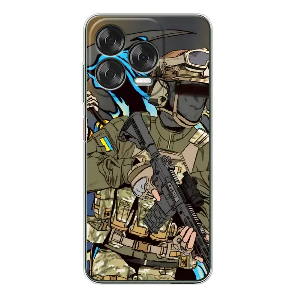 Чохол з принтом «Воїн ЗСУ» для ZTE Nubia V70 Design Чохол з принтом «Воїн ЗСУ» для ZTE Nubia V70 Design