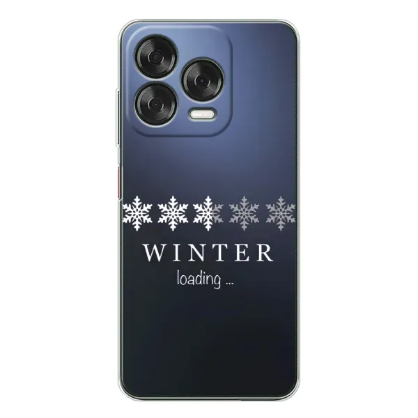 Чохол з принтом «Winter loading» для ZTE Nubia V70 Design Чохол з принтом «Winter loading» для ZTE Nubia V70 Design