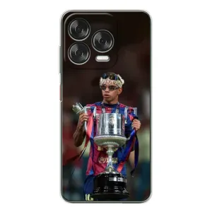 Чохол з футболістом Ламін Ямаль ZTE Nubia V70 Design (Ямаль з кубком)