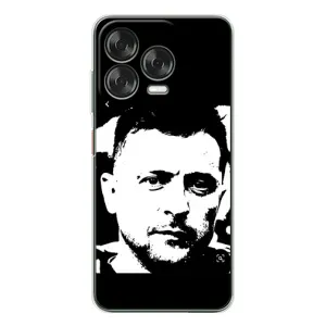 Чохол для ZTE Nubia V70 Design (AlphaPrint - с принтом Зеленського) (Зеленский АРТ)