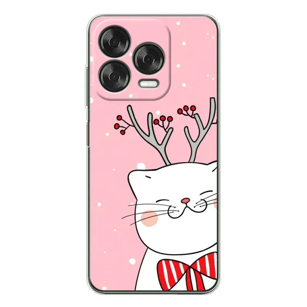 Чохол з принтом «Зимовий кіт» для ZTE Nubia V70 Design Чохол з принтом «Зимовий кіт» для ZTE Nubia V70 Design