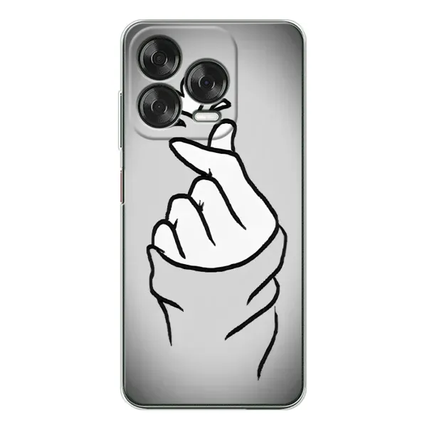 Чехол с принтом «Значок Love» для ZTE Nubia V70 Design