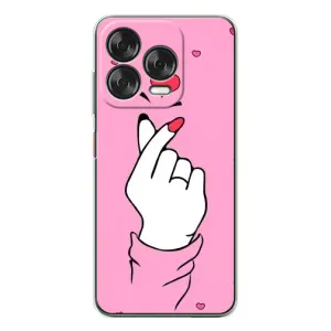Чохол з принтом для ZTE Nubia V70 Design (AlphaPrint - Знак сердечка) (Знак Love)