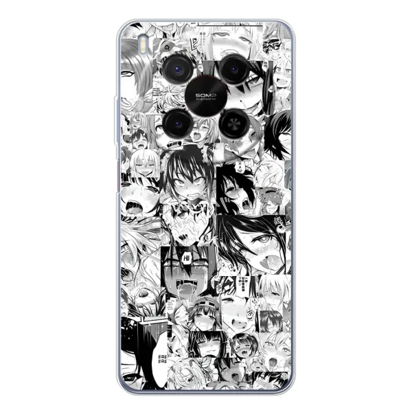 Чехол с принтом «Ahegao manga» для ZTE Nubia V70 Max Чехол с принтом «Ahegao manga» для ZTE Nubia V70 Max