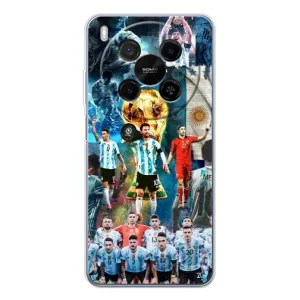 Чехлы Месси для ZTE Nubia V70 Max (AlphaPrint) (Аргентина Месси)