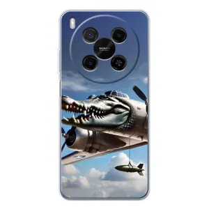 Чехол с мемом Тралалело тралала на ZTE Nubia V70 Max (Бомбардиро крокодило)