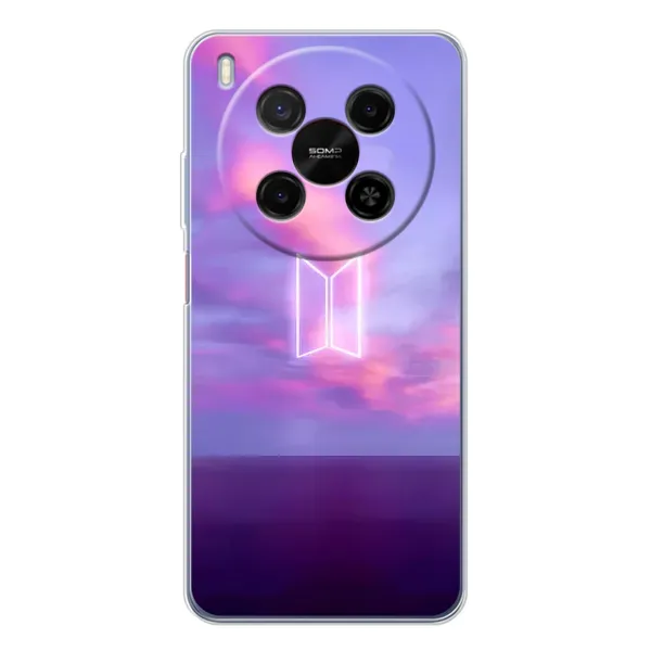 Чехол с принтом «BTS логотип» для ZTE Nubia V70 Max