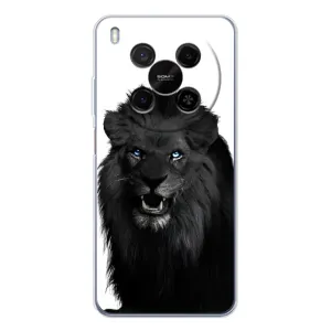 Чохли з картинкою животних ZTE Nubia V70 Max (Чорний ЛЕВ)